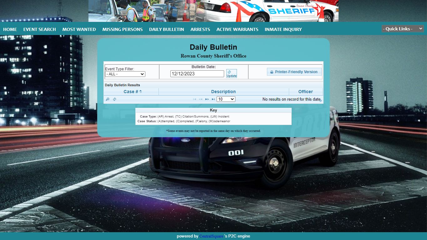 Rowan County Sheriff's Office P2C
